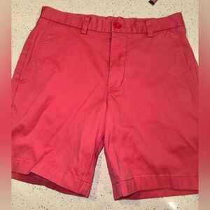 Vineyard Vines Men's 28W Light Red Flat Front 7’ Breaker Shorts